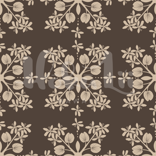 St. Thomas Tree Tile | Exclusive Seamless Pattern | One-of-a-Kind Surface Pattern for Creative Use