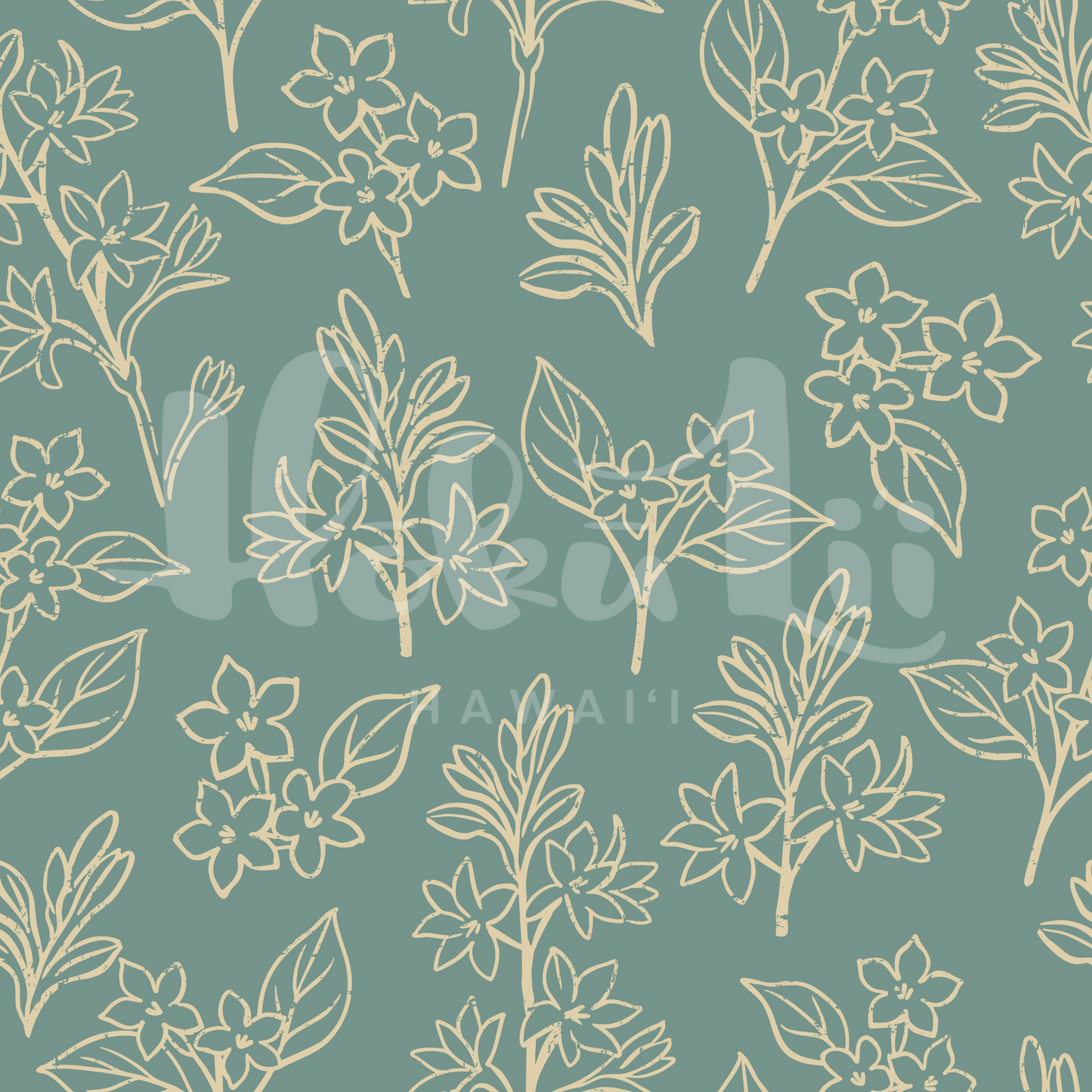 Pakalana + Tuberose | Exclusive Seamless Pattern | One-of-a-Kind Surface Pattern for Creative Use