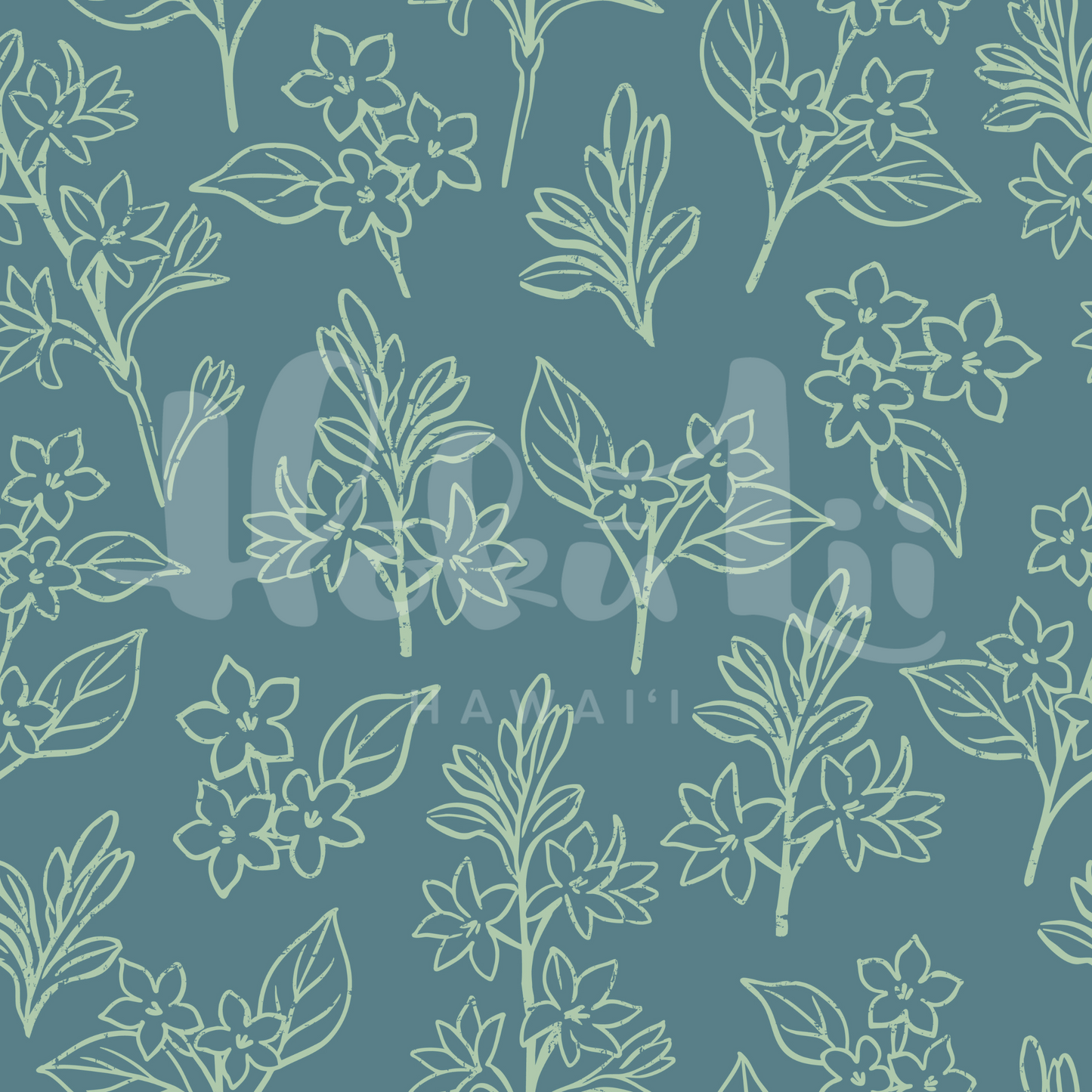 Pakalana + Tuberose | Exclusive Seamless Pattern | One-of-a-Kind Surface Pattern for Creative Use
