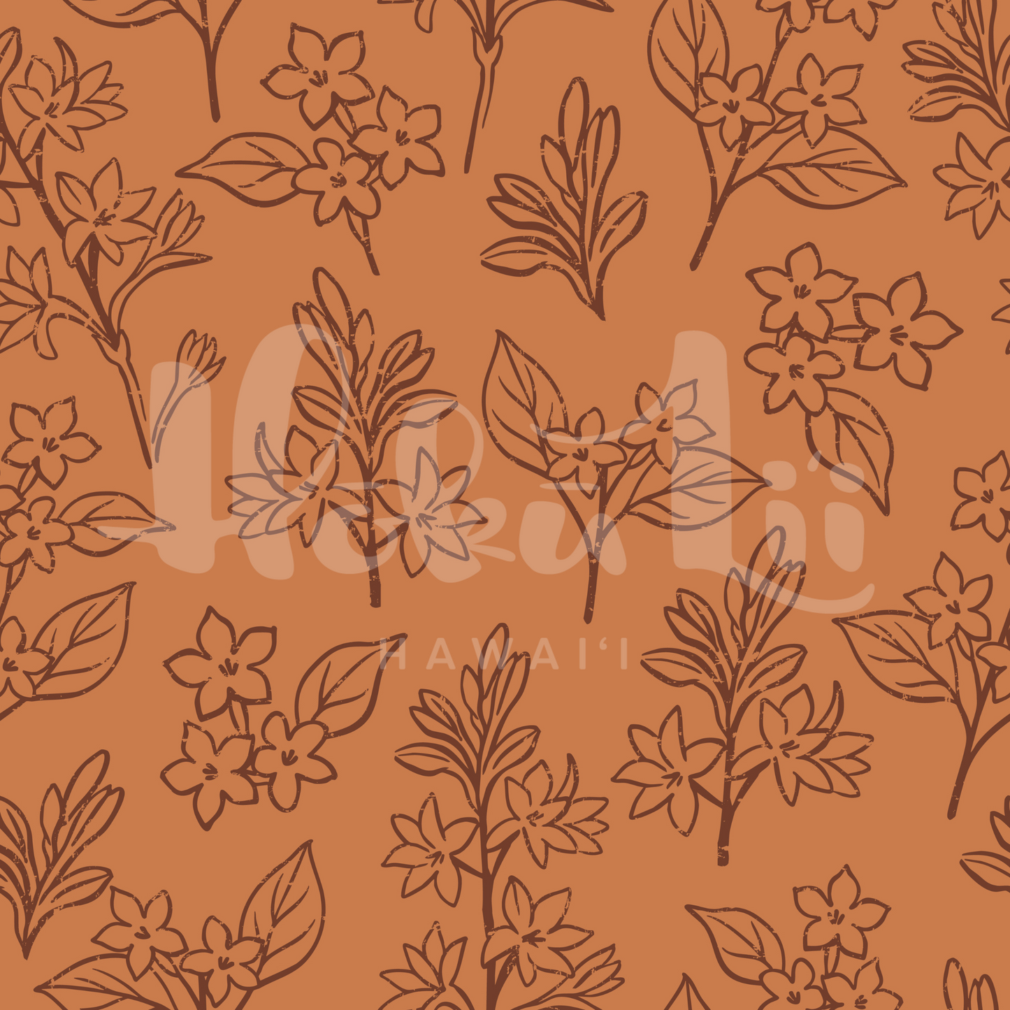 Pakalana + Tuberose | Exclusive Seamless Pattern | One-of-a-Kind Surface Pattern for Creative Use