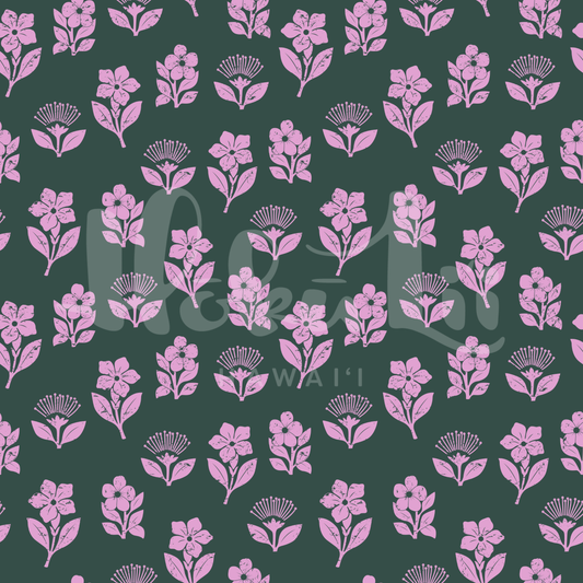 Retro Floral | Exclusive Seamless Pattern | One-of-a-Kind Surface Pattern for Creative Use
