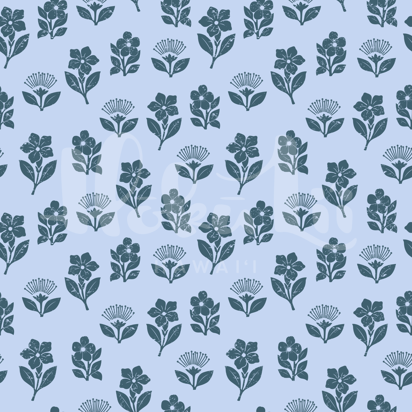 Retro Floral | Exclusive Seamless Pattern | One-of-a-Kind Surface Pattern for Creative Use