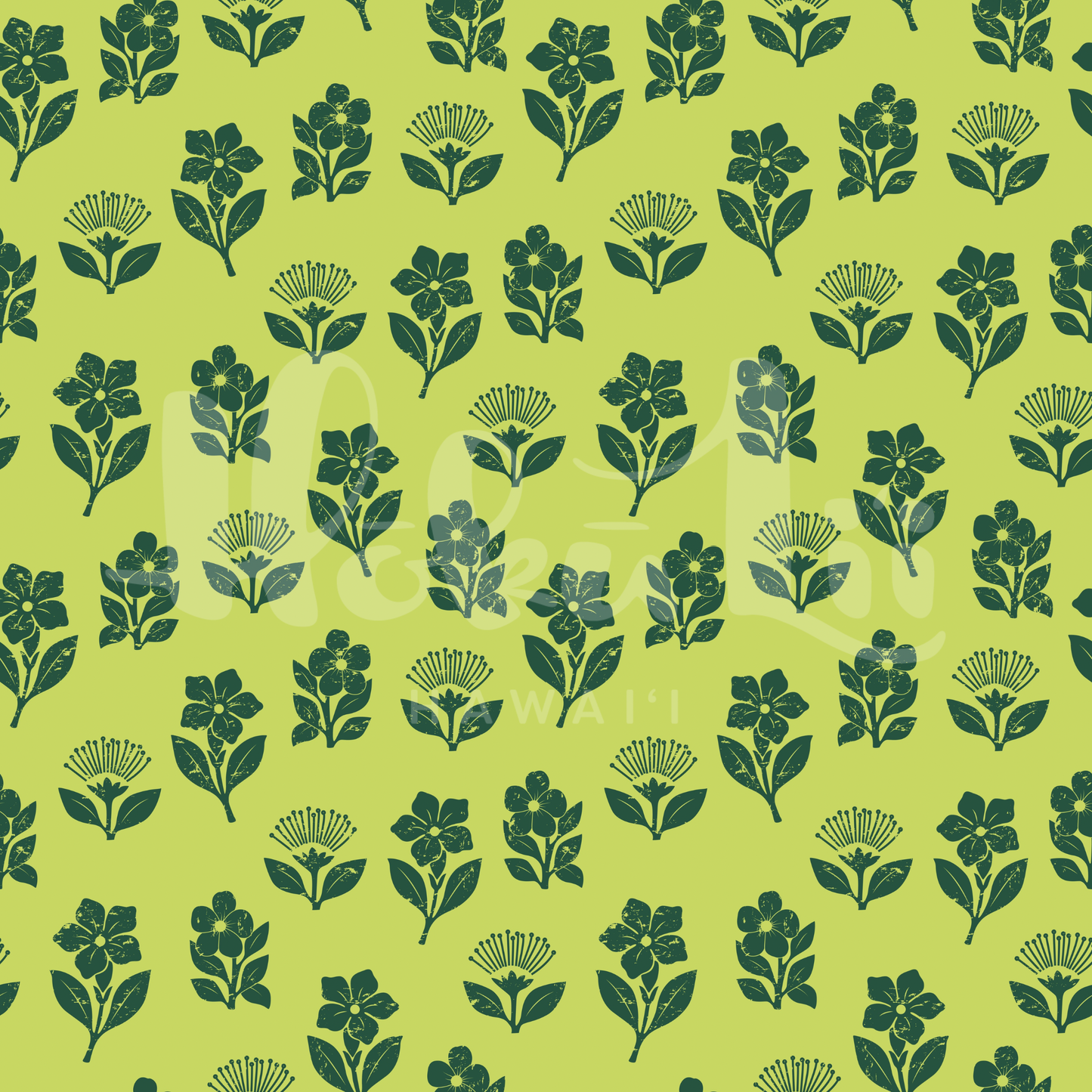 Retro Floral | Exclusive Seamless Pattern | One-of-a-Kind Surface Pattern for Creative Use