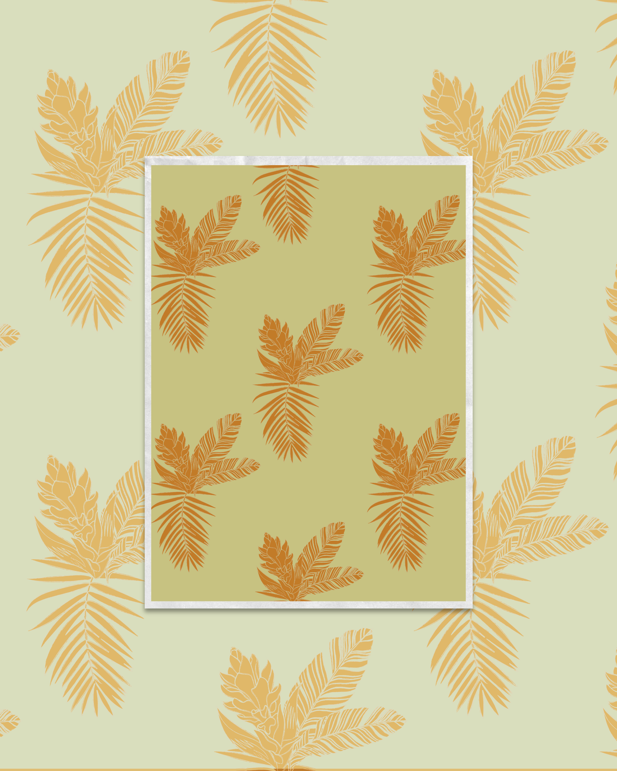 Ginger (3 color ways) | Exclusive Seamless Pattern | One-of-a-Kind Surface Pattern