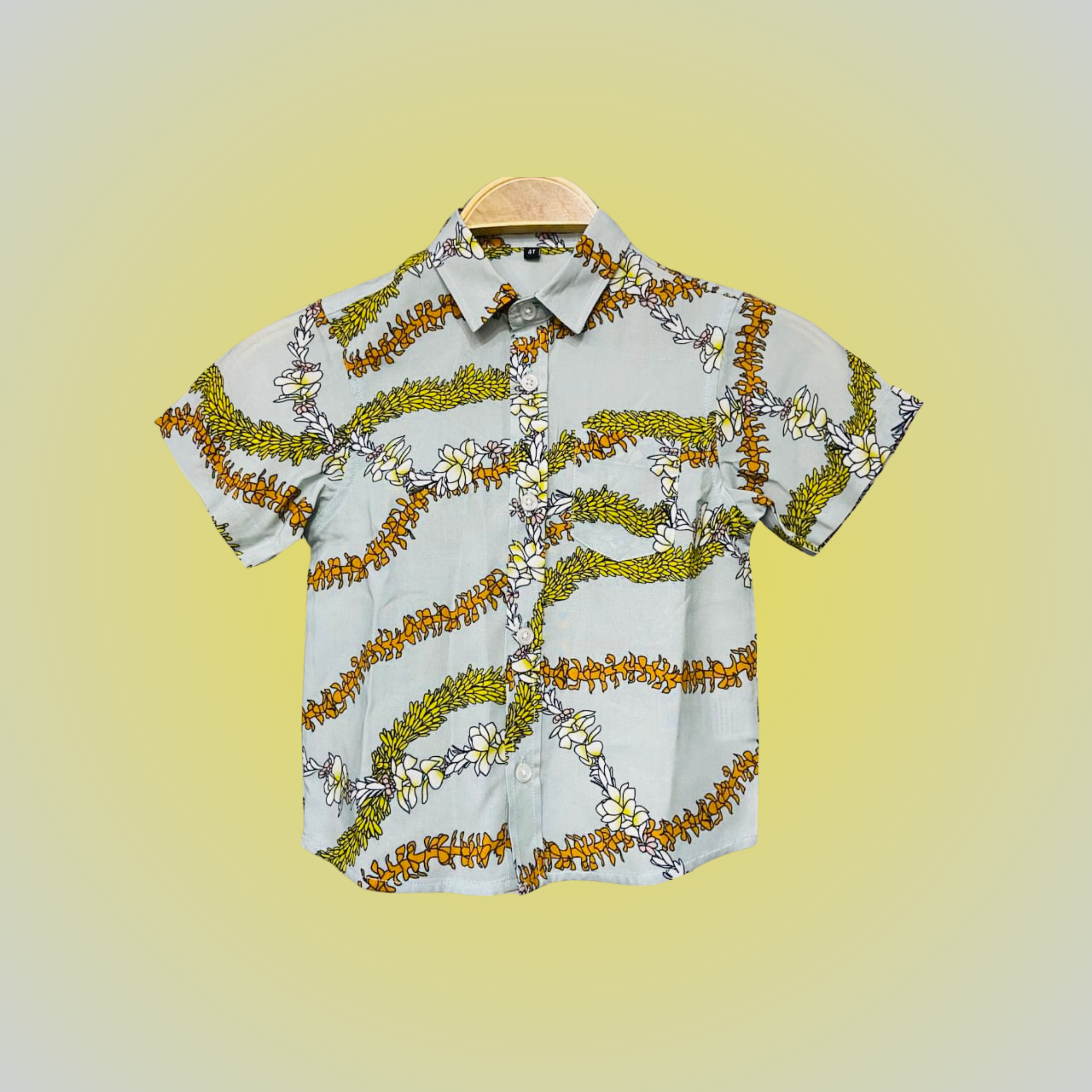 KEIKI ALOHA SHIRT - SUMMER LEI