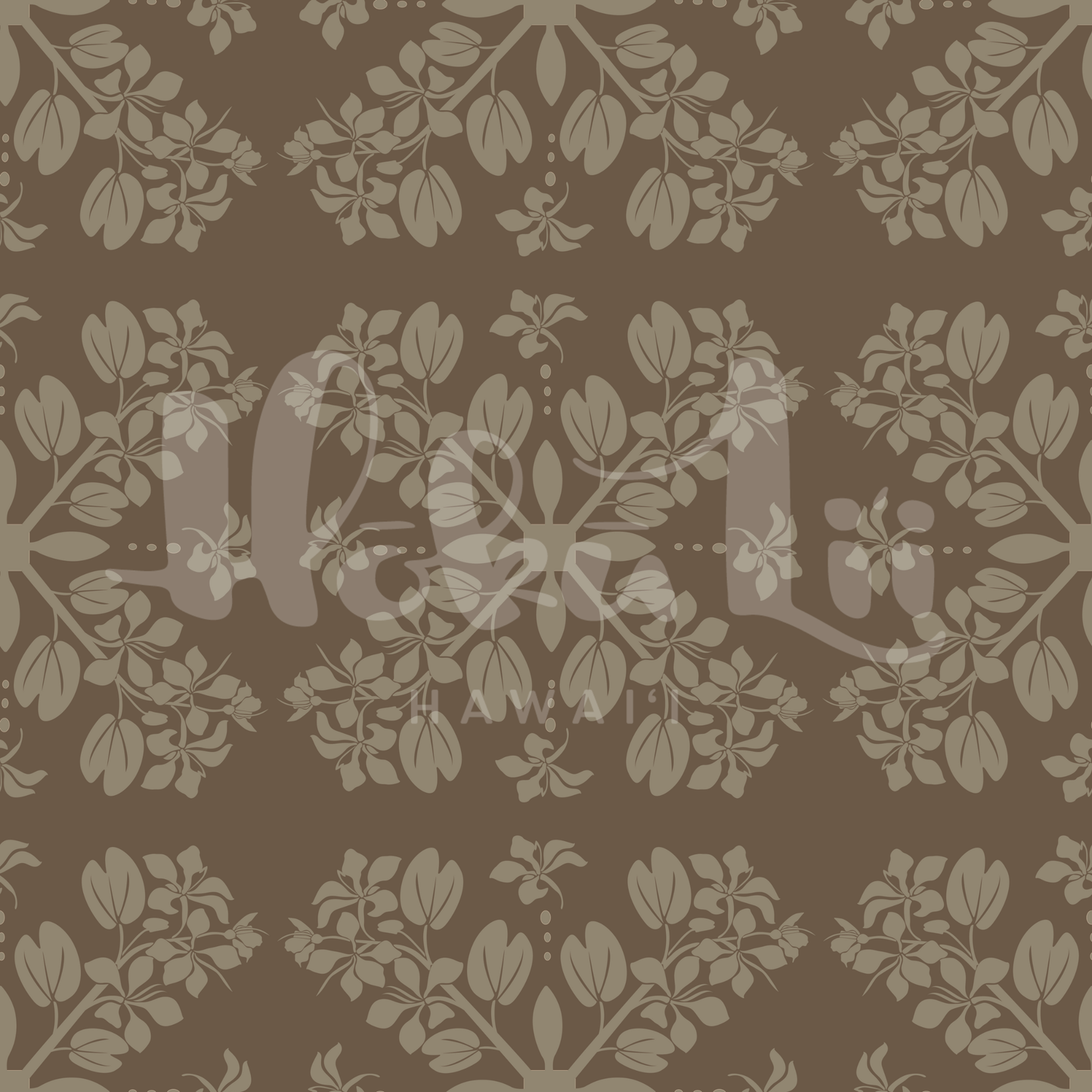 Orchid Tree Tile | Exclusive Seamless Pattern | One-of-a-Kind Surface Pattern for Creative Use