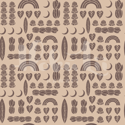 Let’s Make Lei | Exclusive Seamless Pattern | One-of-a-Kind Surface Pattern for Creative Use
