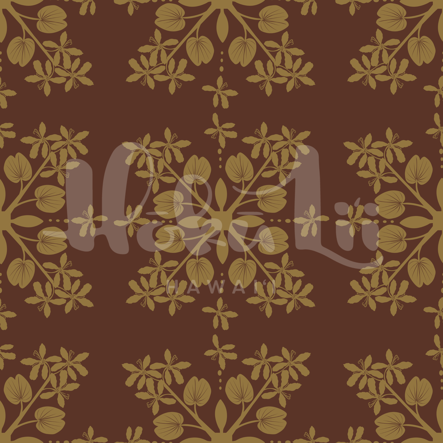 St. Thomas Tree Tile | Exclusive Seamless Pattern | One-of-a-Kind Surface Pattern for Creative Use