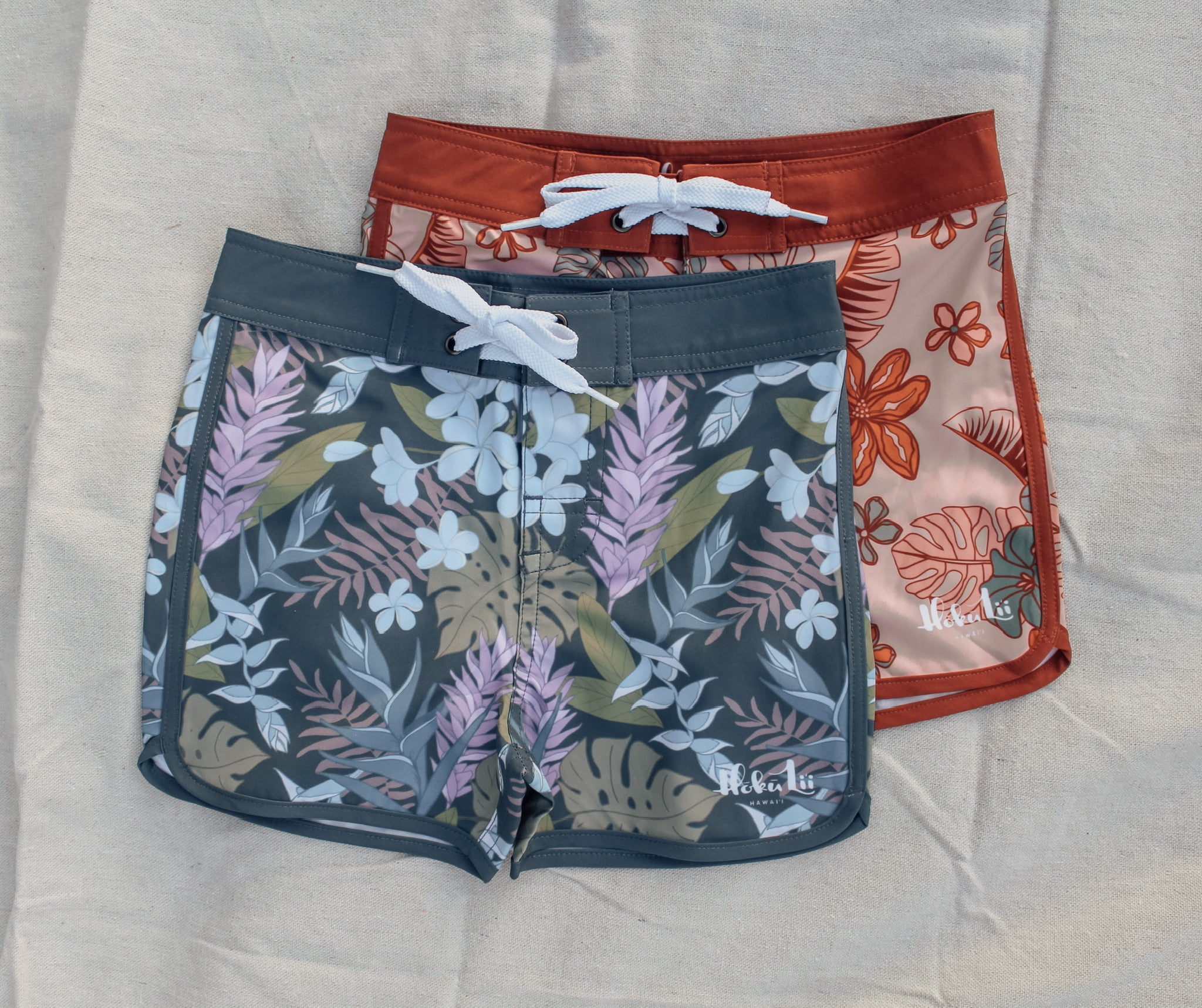 KEIKI BOARDSHORTS - RETRO PUAKENIKENI