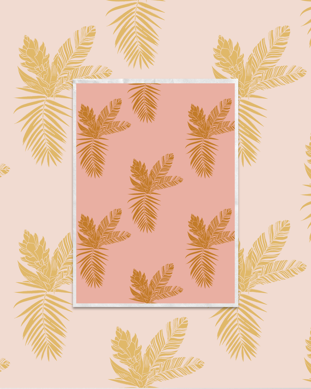 Ginger (3 color ways) | Exclusive Seamless Pattern | One-of-a-Kind Surface Pattern