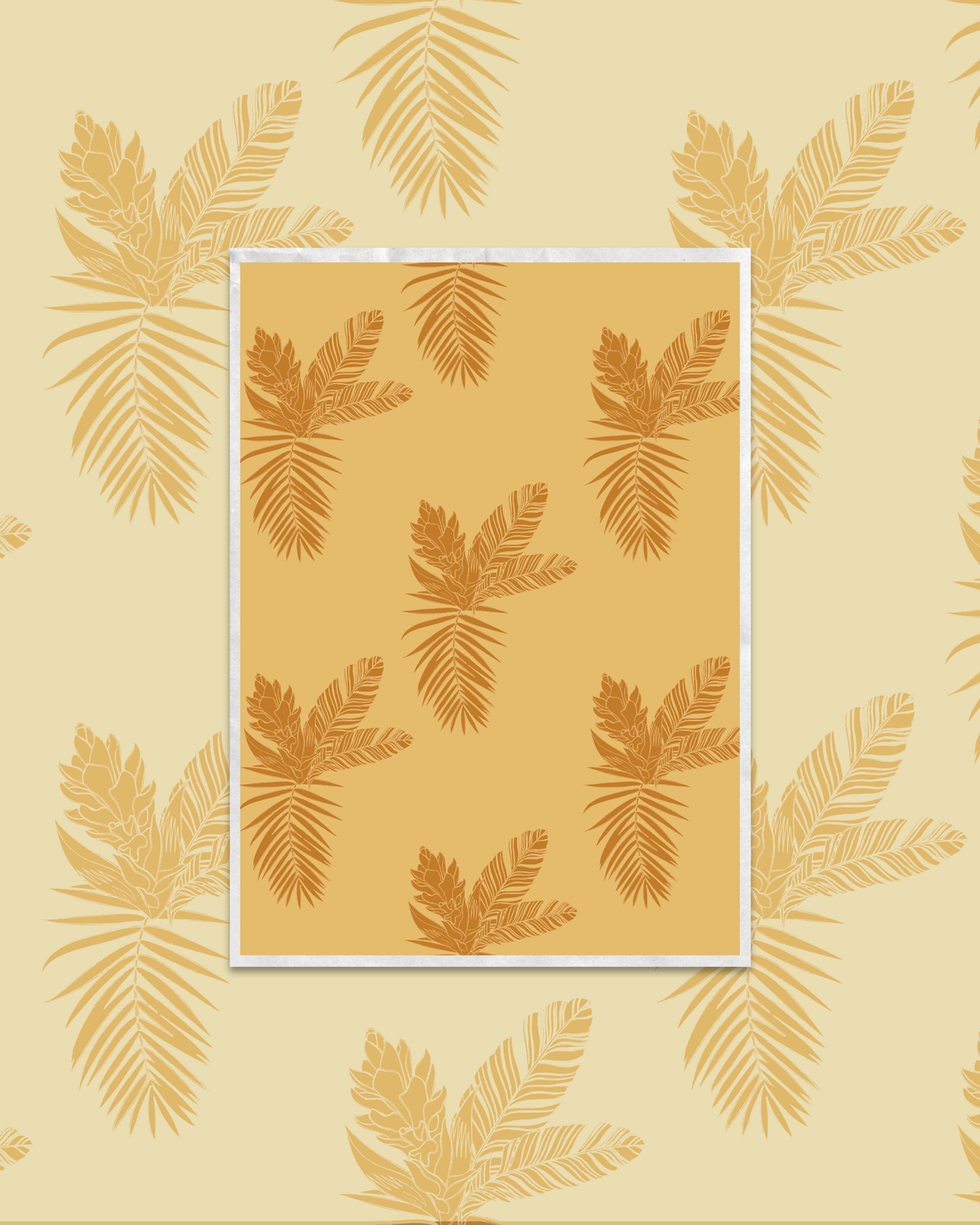 Ginger (3 color ways) | Exclusive Seamless Pattern | One-of-a-Kind Surface Pattern