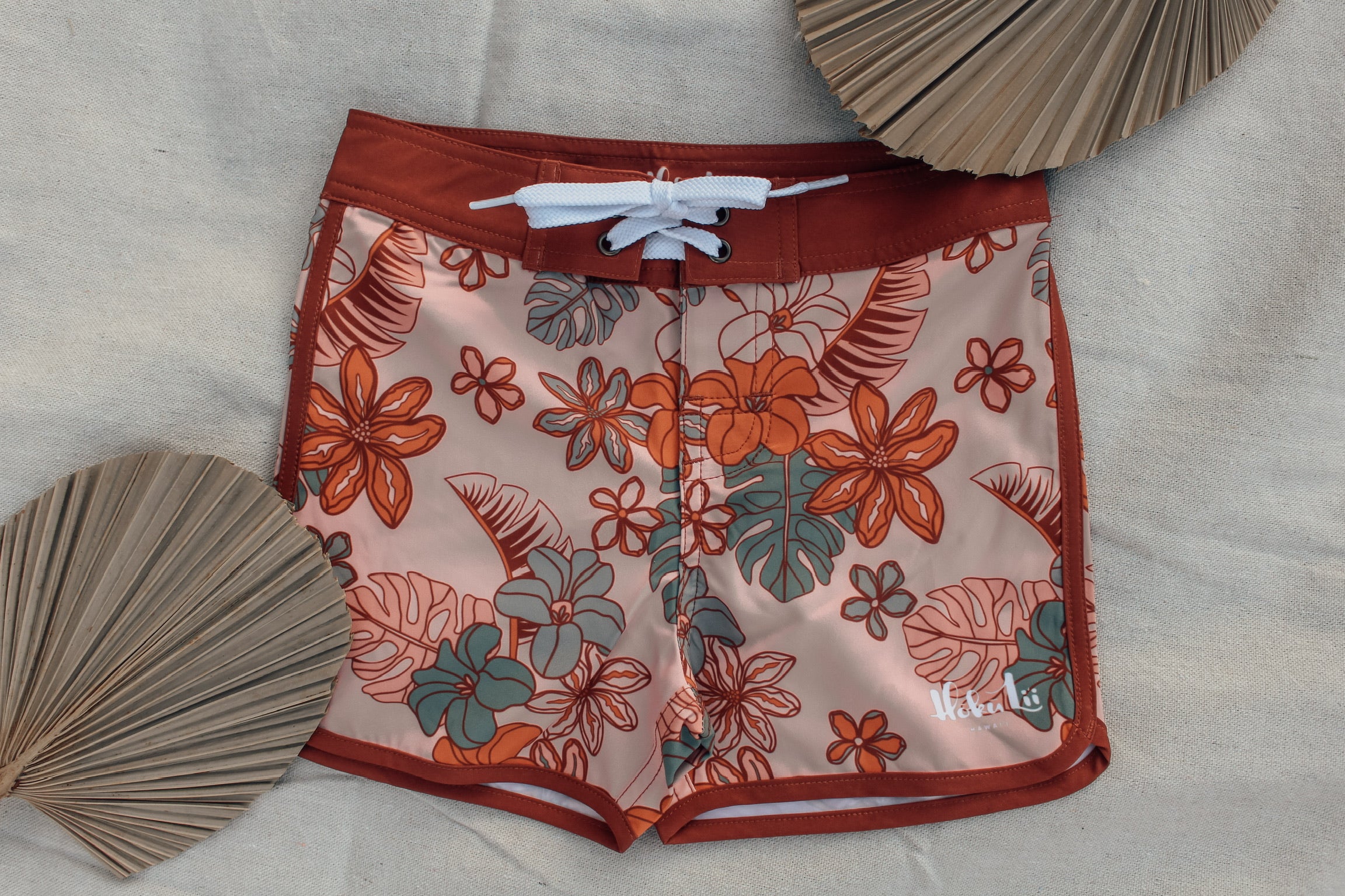 KEIKI BOARDSHORTS - RETRO PUAKENIKENI