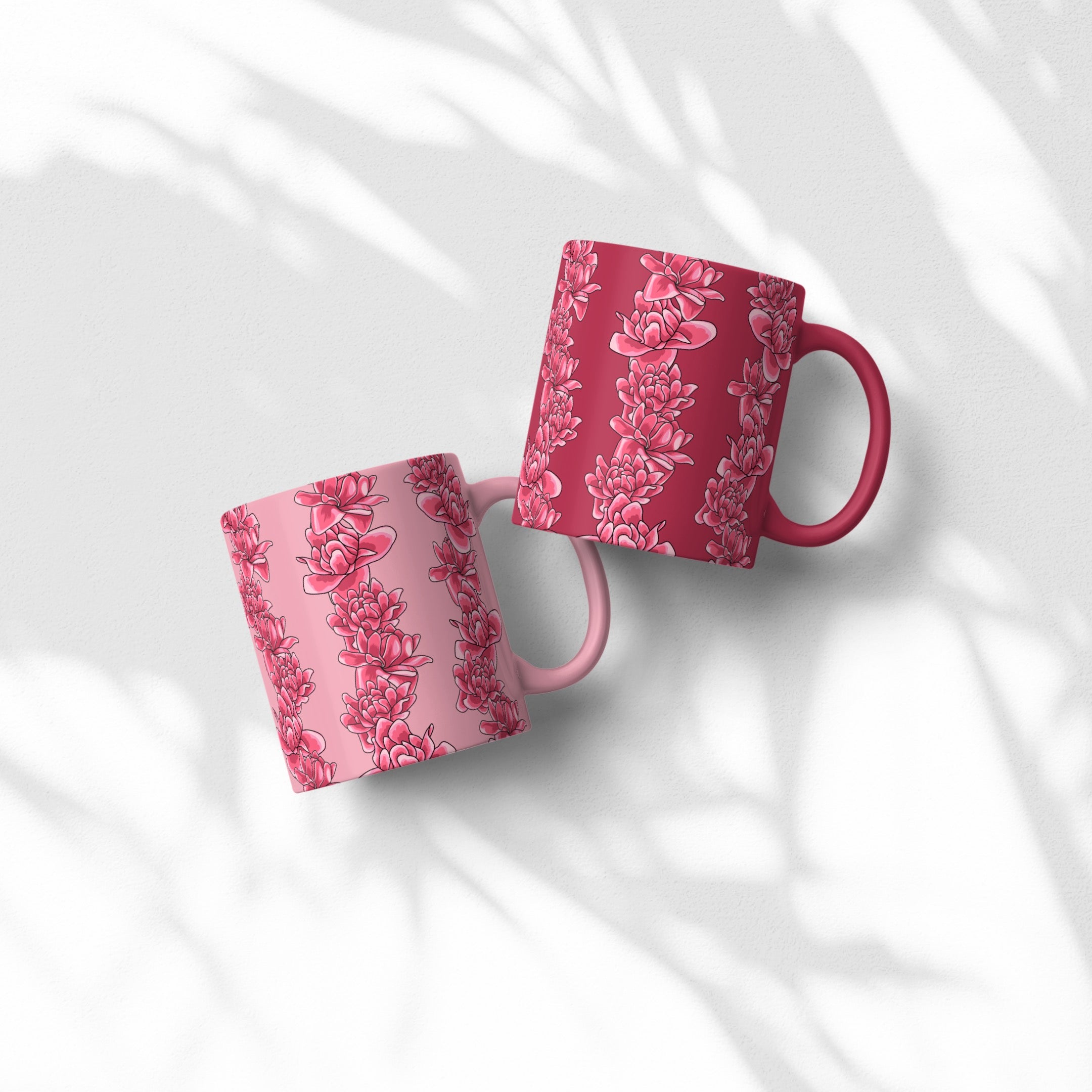 EXCLUSIVE DIGITAL PRODUCT | SUPERNOVA DESIGN | PINK TORCH GINGER