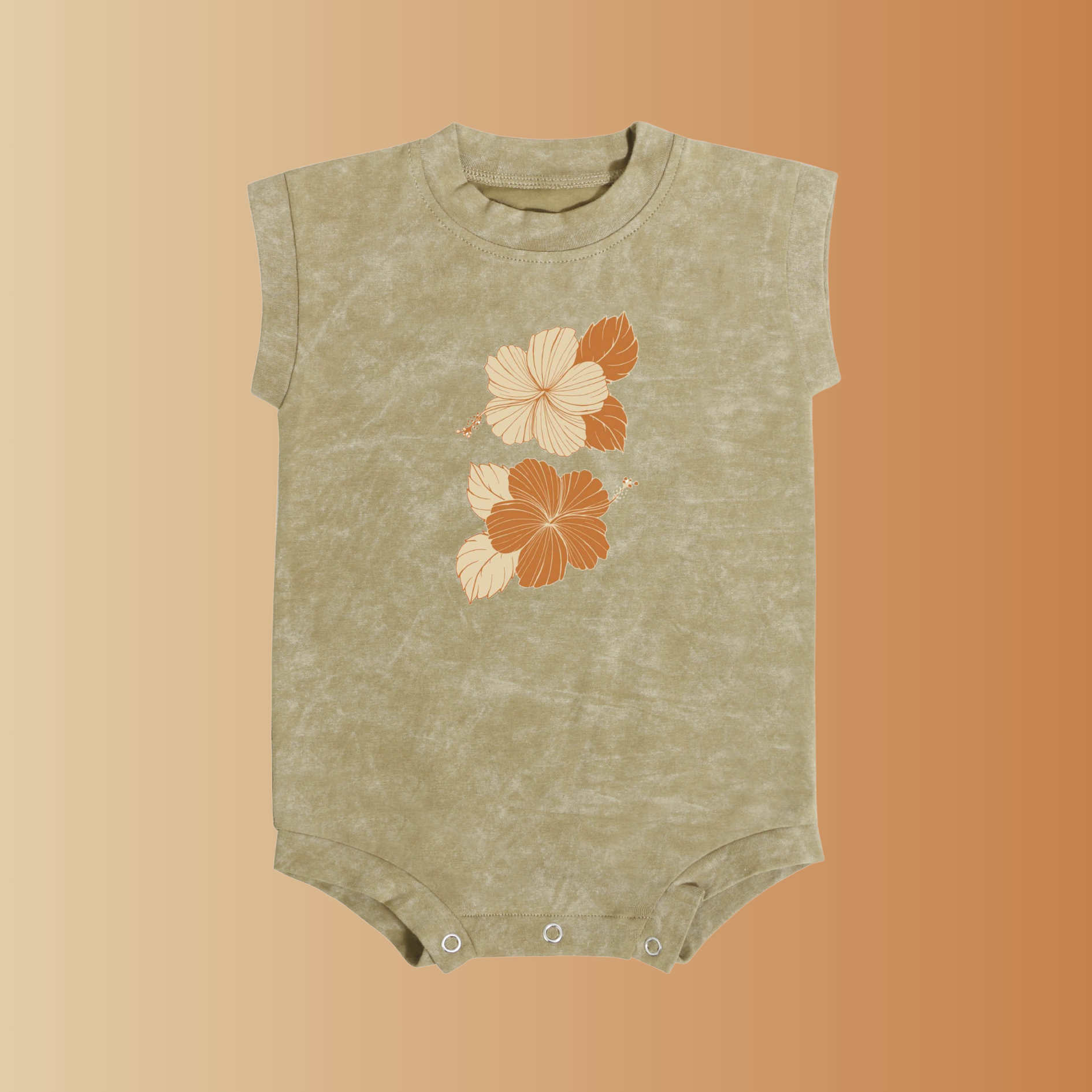 KEIKI - HIBISCUS ONESIE